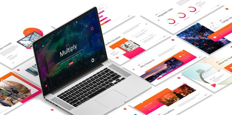 Plantilla PowerPoint Multiply